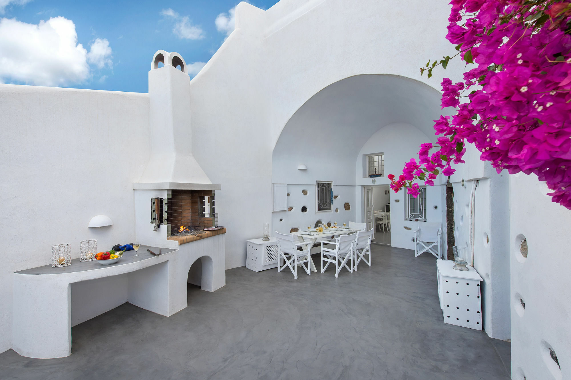 White Cave Private Villa Pýrgos Zewnętrze zdjęcie