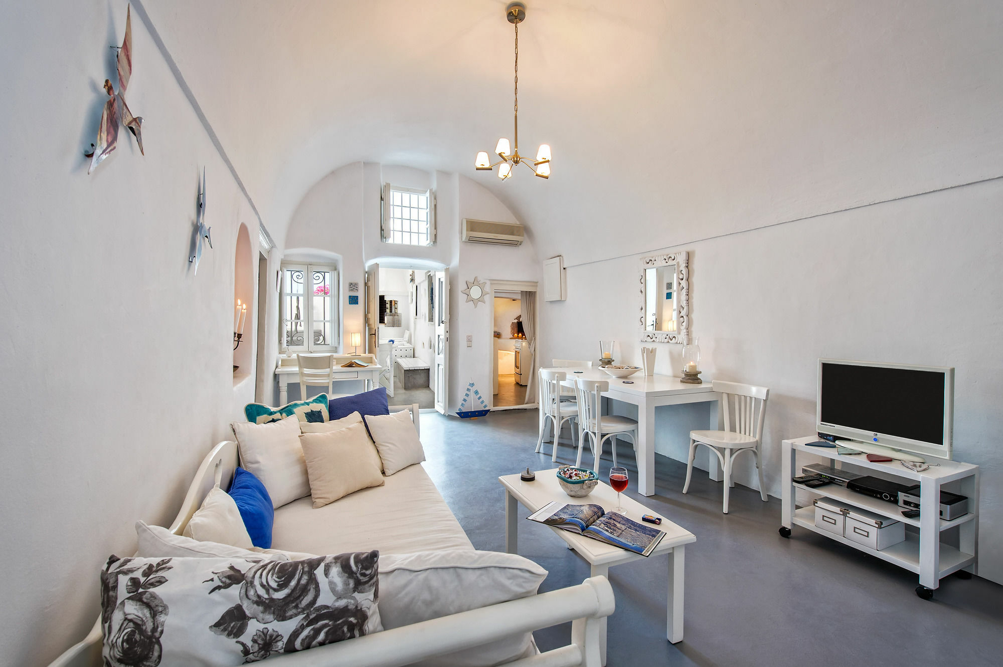 White Cave Private Villa Pýrgos Zewnętrze zdjęcie