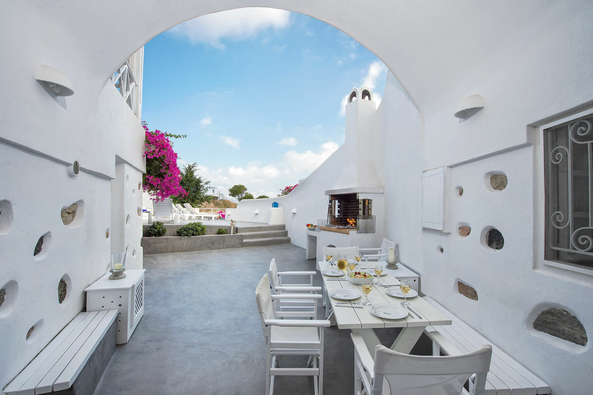 White Cave Private Villa Pýrgos Zewnętrze zdjęcie